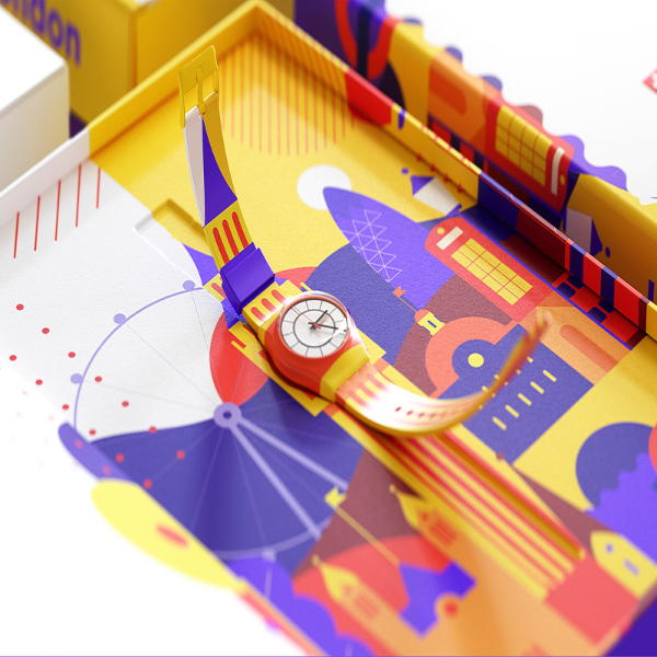 Diseño conceptual Swatch City