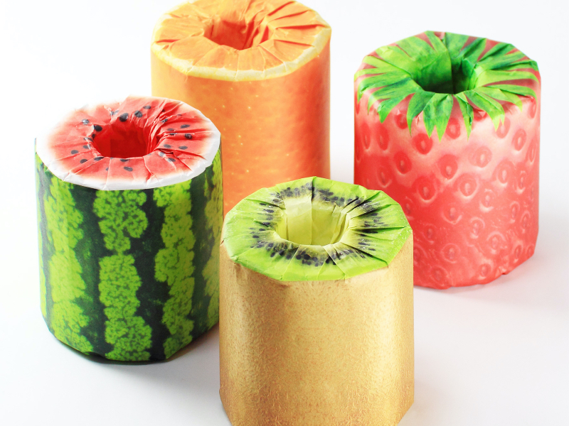 Diseño de Packaging The Fruits Toilet