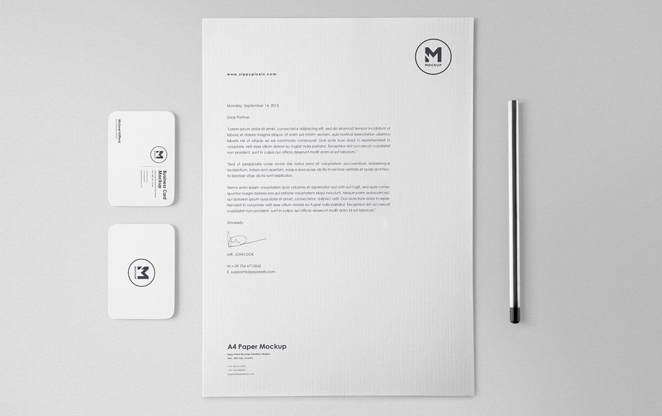 Stunning Free Stationery Mockups Set