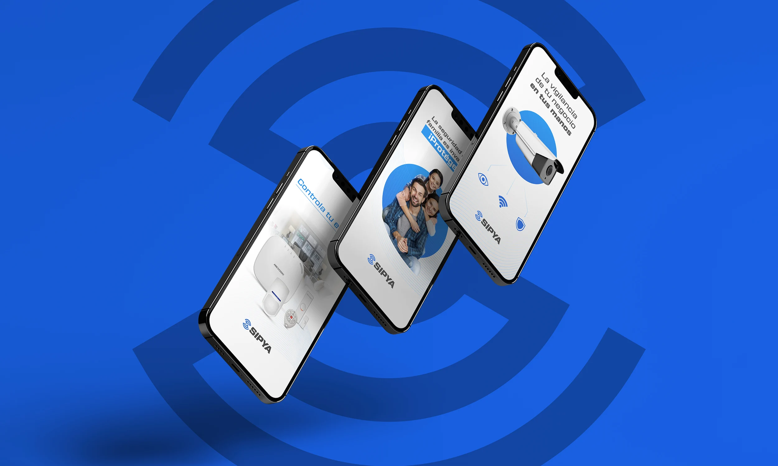 sipya automatizaciones seguridad diseno de logo