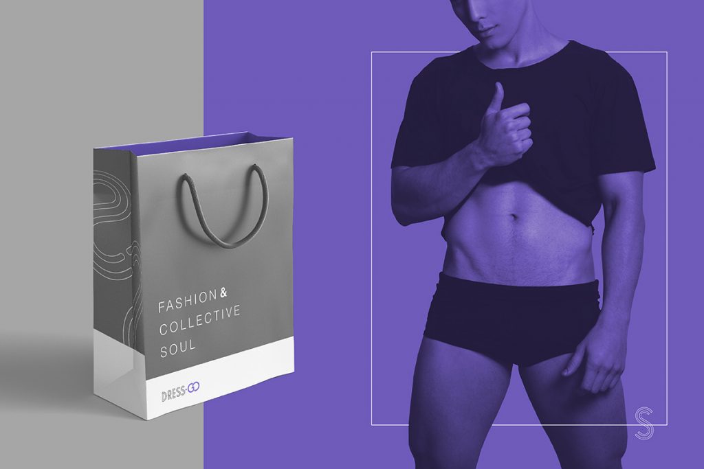 dress go identidad visual desarrollo de marca de ropa